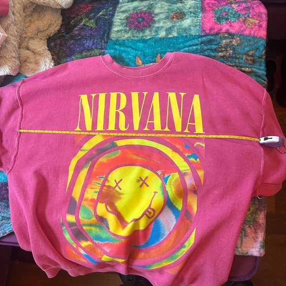 Urban Outfitters Oversized Nirvana Sweatshirt - Picture 7 of 8
